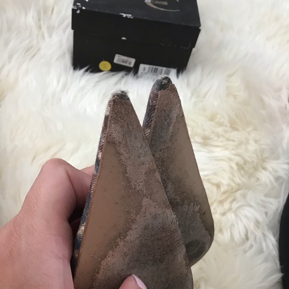 Roberto Cavalli kitten heel 38 jeans pattern - Picture 9 of 10